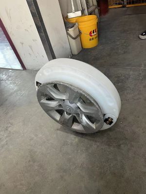 Η υψηλή πολυμερής έκτακτη ανάγκη τρέχει την επίπεδη τρέχοντας οργανωμένη ασφάλεια επίπεδη συσκευή οχημάτων ενθέτων ελαστικών αυτοκινήτου